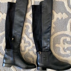 Tory Burch over the knee boots